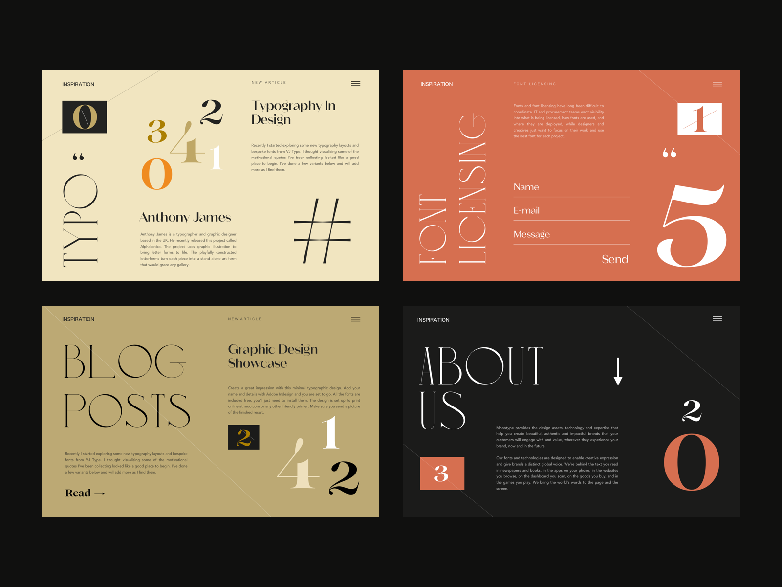typography 4x