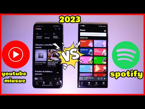 Análisis comparativo de consumo de datos entre Spotify y YouTube